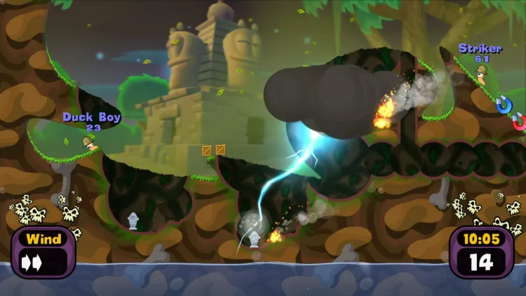Скриншот Worms Reloaded - Forts Pack — 2