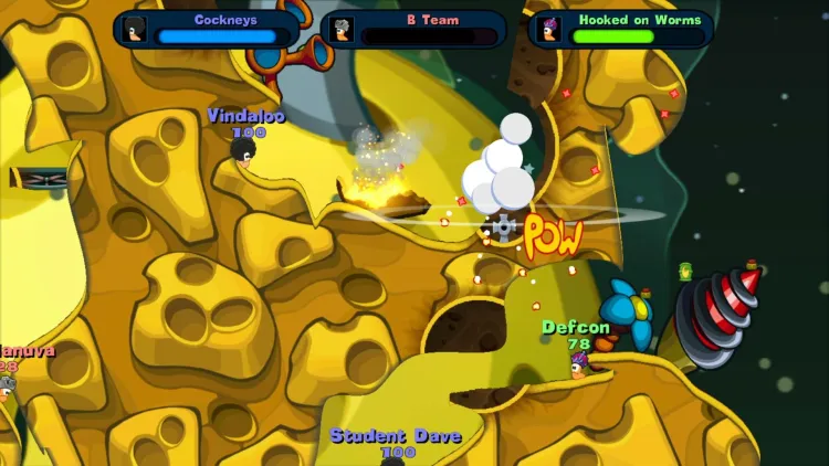 Скриншот Worms Reloaded - Forts Pack — 4