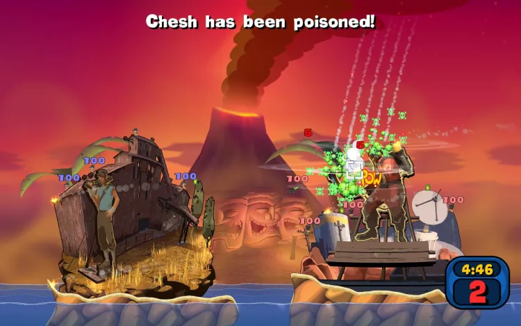 Скриншот Worms Reloaded - Game Of The Year — 1