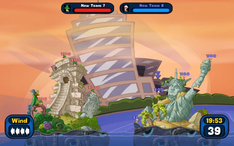 Скриншот Worms Reloaded - Game Of The Year — 6