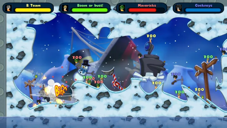 Скриншот Worms Reloaded - Game Of The Year Upgrade — 6
