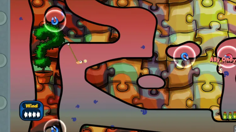 Скриншот Worms Reloaded - Puzzle Pack — 3