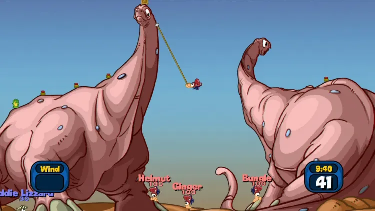 Скриншот Worms Reloaded - Retro Pack — 3