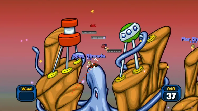 Скриншот Worms Reloaded - Retro Pack — 5