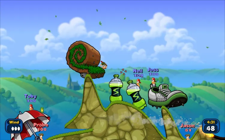 Скриншот Worms Reloaded — 5