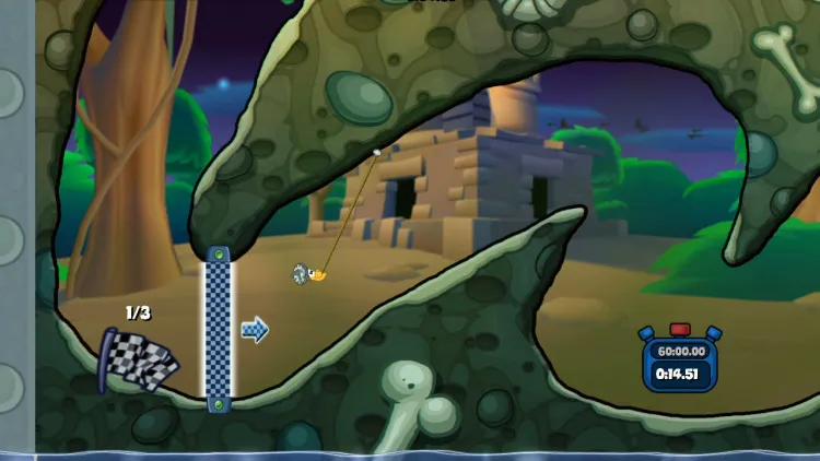 Скриншот Worms Reloaded - Time Attack Pack — 2