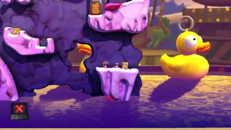Скриншот Worms Revolution - Funfair DLC — 3