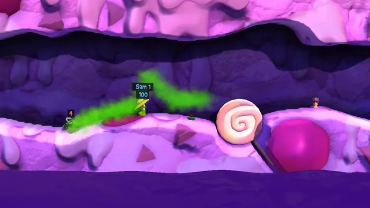 Скриншот Worms Revolution - Funfair DLC — 6