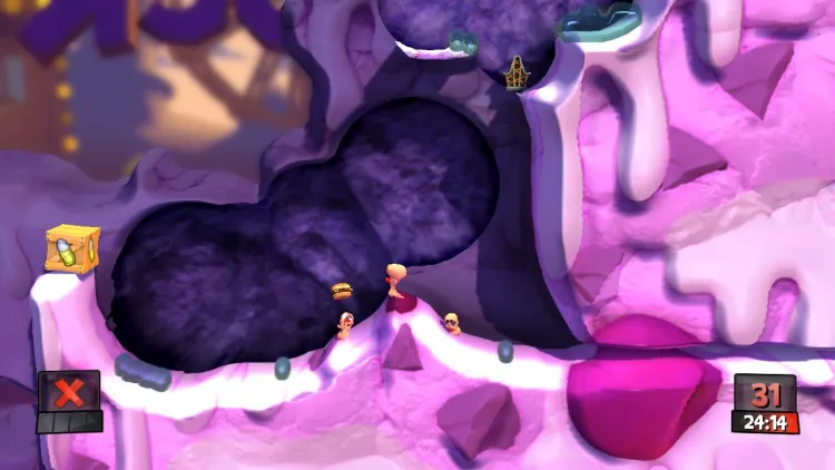 Скриншот Worms Revolution Gold Edition — 5