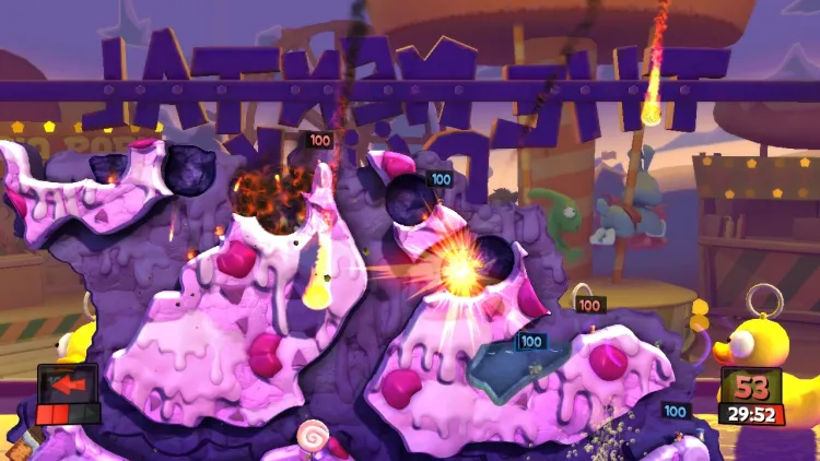 Скриншот Worms Revolution Gold Edition — 6