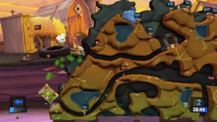 Скриншот Worms Revolution - Medieval Tales DLC — 1