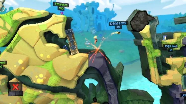 Скриншот Worms Revolution - Medieval Tales DLC — 7