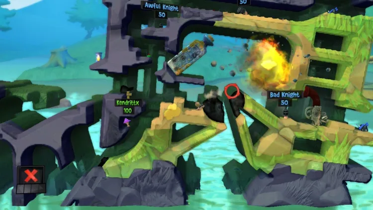 Скриншот Worms Revolution - Medieval Tales DLC — 8