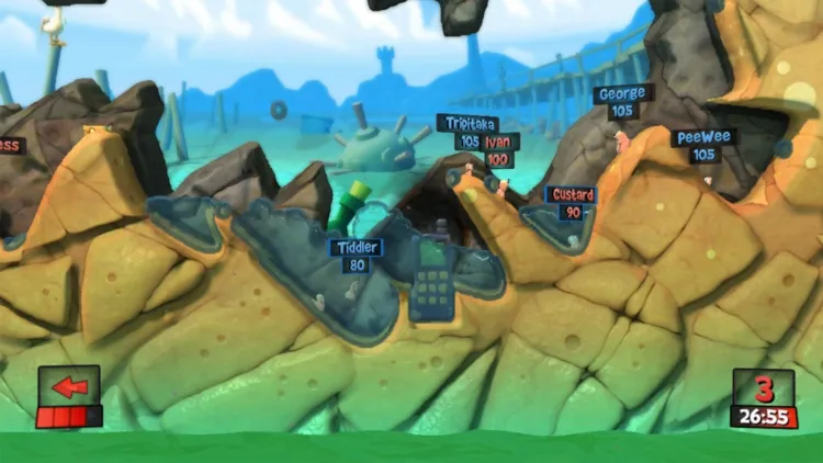 Скриншот Worms Revolution — 6