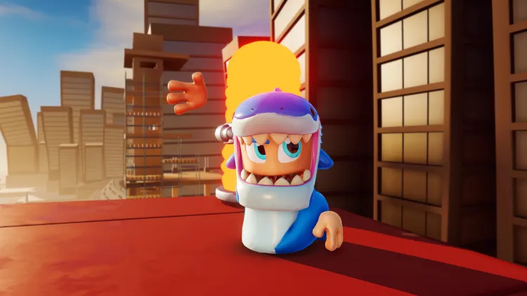 Скриншот Worms Rumble - Captain & Shark Double Pack DLC — 2