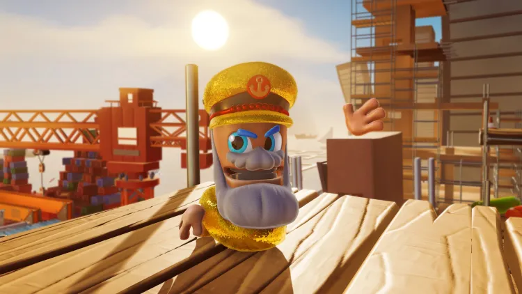 Скриншот Worms Rumble - Captain & Shark Double Pack DLC — 7