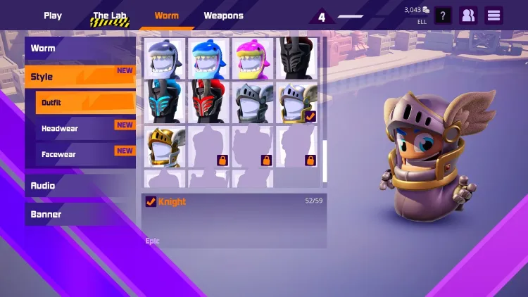 Скриншот Worms Rumble - Honor and Death Pack DLC — 4