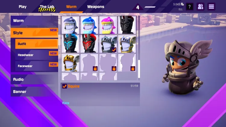 Скриншот Worms Rumble - Honor and Death Pack DLC — 5