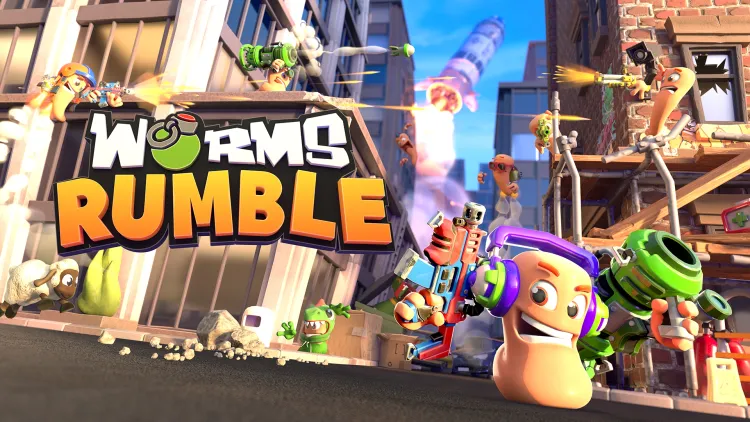 Скриншот Worms Rumble - Legends Pack DLC — 1