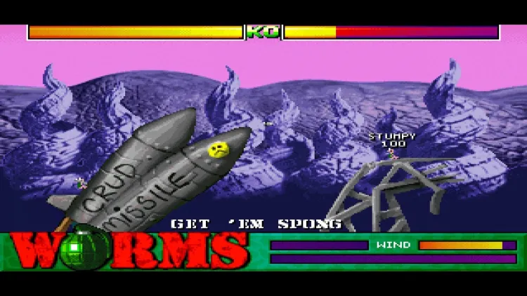 Скриншот Worms — 3