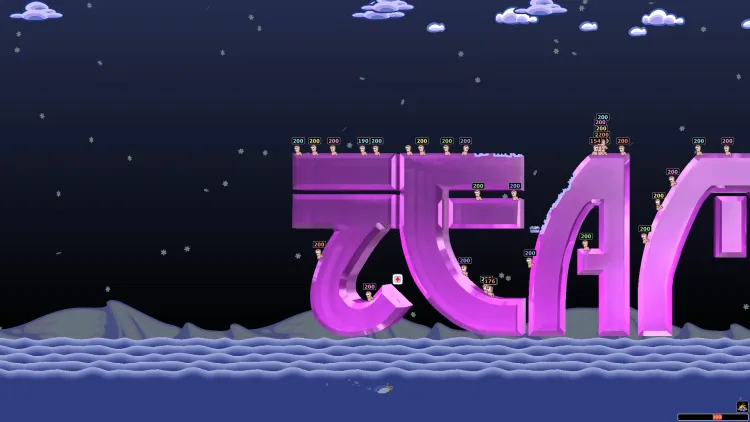Скриншот Worms World Party Remastered — 1