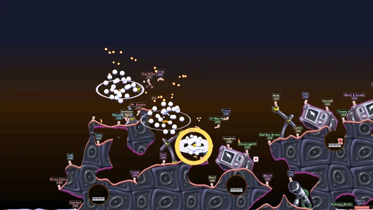 Скриншот Worms World Party Remastered — 2