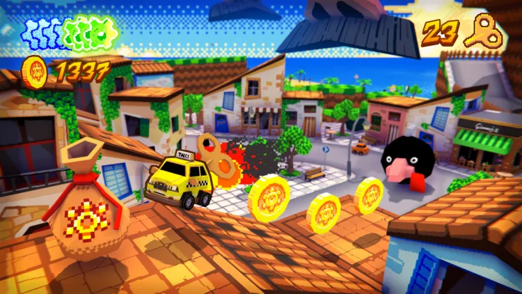 Скриншот Yellow Taxi Goes Vroom — 3