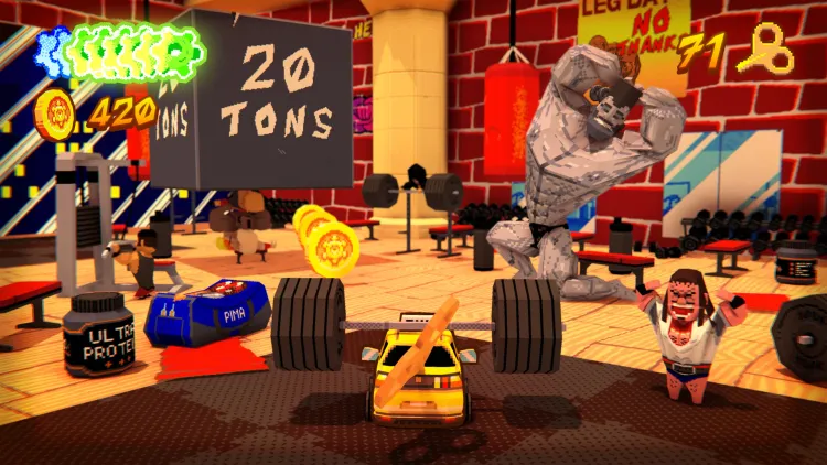 Скриншот Yellow Taxi Goes Vroom — 4