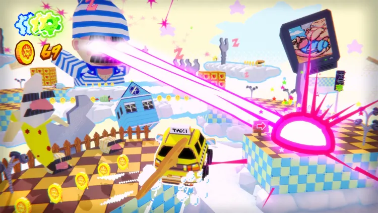 Скриншот Yellow Taxi Goes Vroom — 5