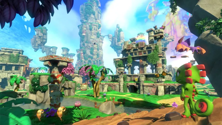 Скриншот Yooka-Laylee Deluxe Edition — 3