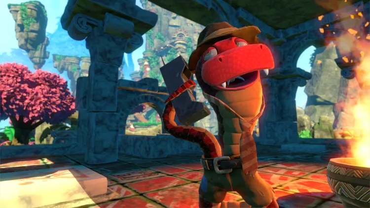 Скриншот Yooka-Laylee Deluxe Edition — 4