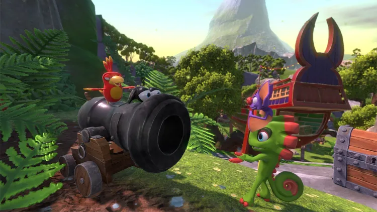 Скриншот Yooka-Laylee — 1