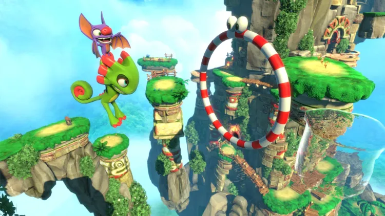 Скриншот Yooka-Laylee — 2