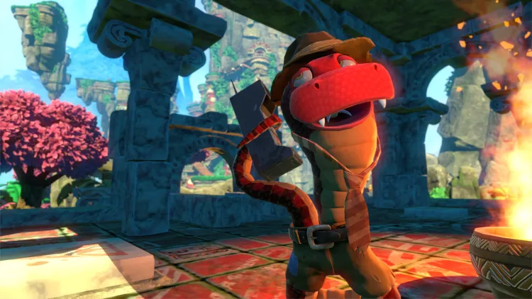 Скриншот Yooka-Laylee — 8