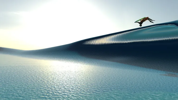 Скриншот YouRiding - Surfing and Bodyboarding Game — 3