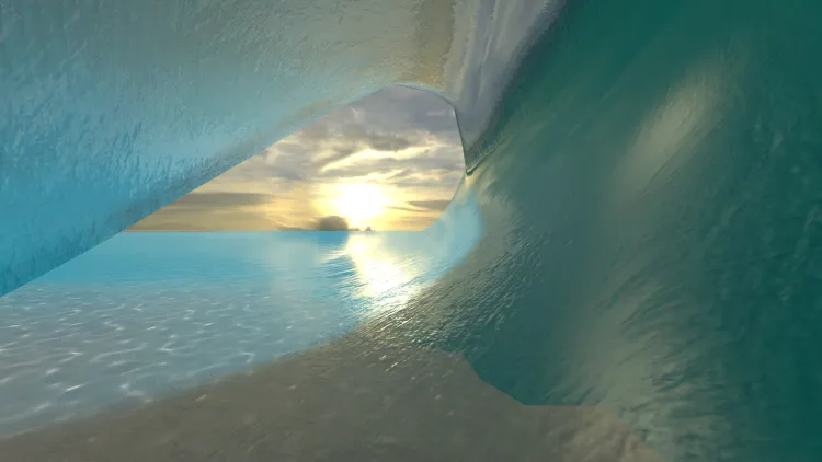 Скриншот YouRiding - Surfing and Bodyboarding Game — 7