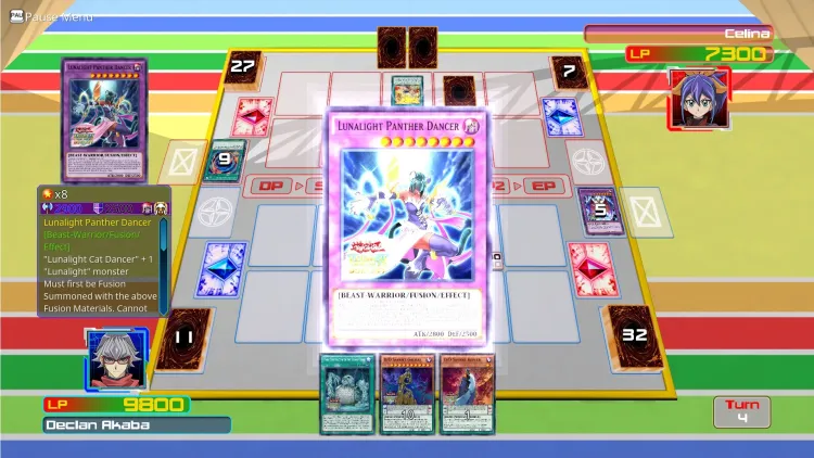 Скриншот Yu-Gi-Oh! ARC-V: Declan vs Celina DLC — 2