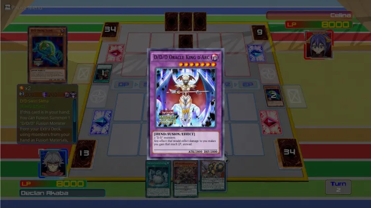 Скриншот Yu-Gi-Oh! ARC-V: Declan vs Celina DLC — 4