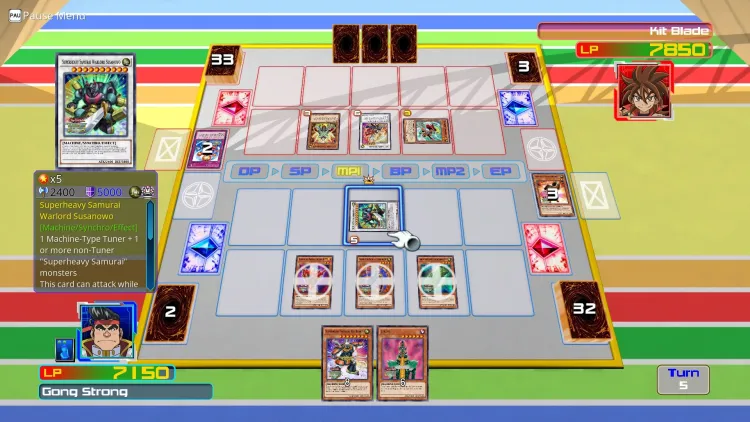 Скриншот Yu-Gi-Oh! ARC-V: Gong v. Kit DLC — 4