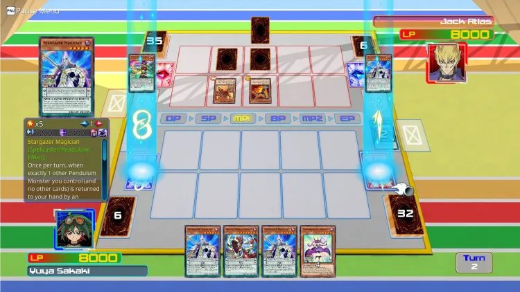 Скриншот Yu-Gi-Oh! ARC-V: Jack Atlas vs Yuya — 4