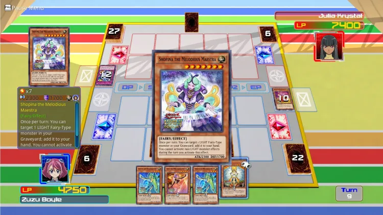 Скриншот Yu-Gi-Oh! ARC-V: Zuzu v. Julia DLC — 2