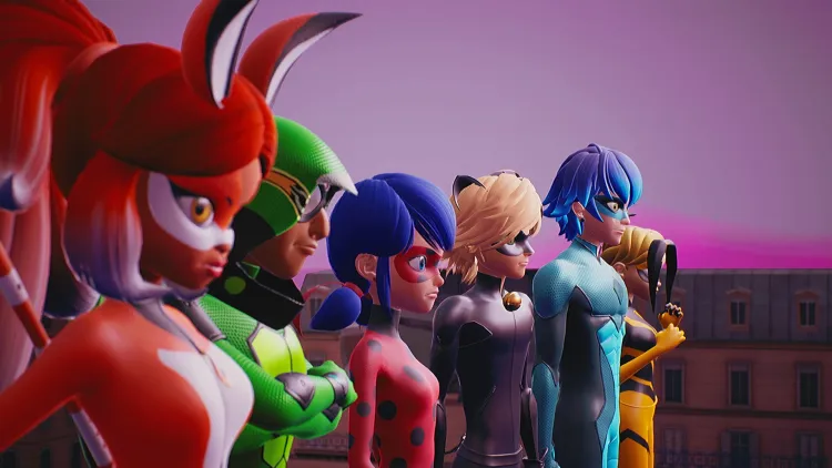 Скриншот Zag Heroez: Miraculous - Paris Under Siege — 2