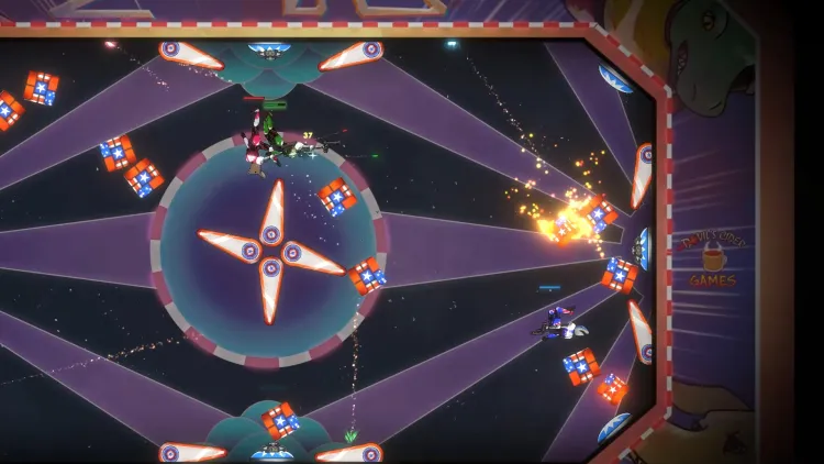 Скриншот Zero-G Gunfight — 3