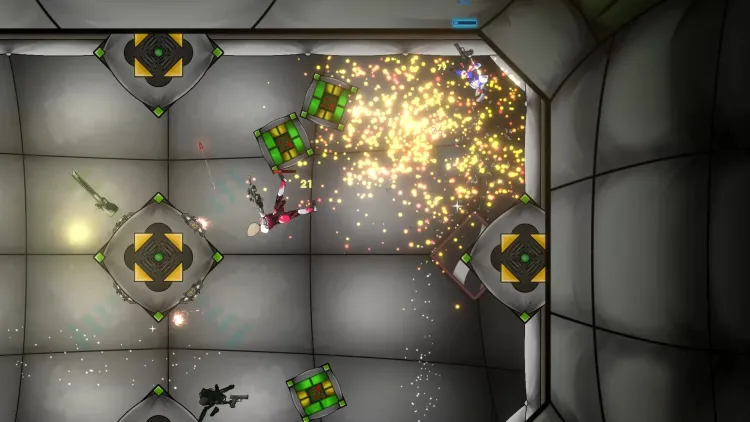 Скриншот Zero-G Gunfight — 4