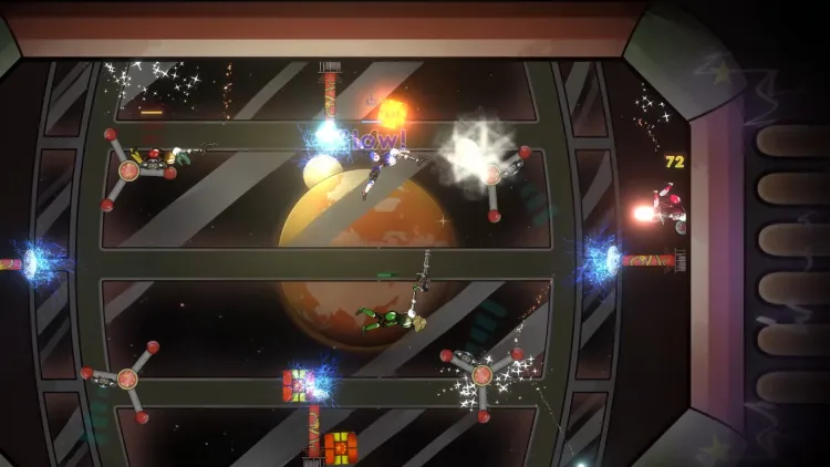 Скриншот Zero-G Gunfight — 9