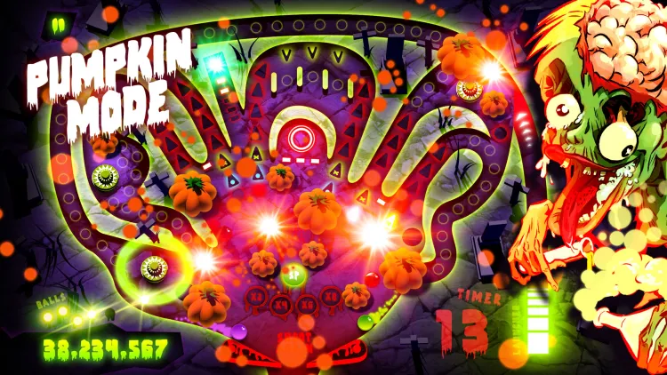 Скриншот Zombie Pinball — 2