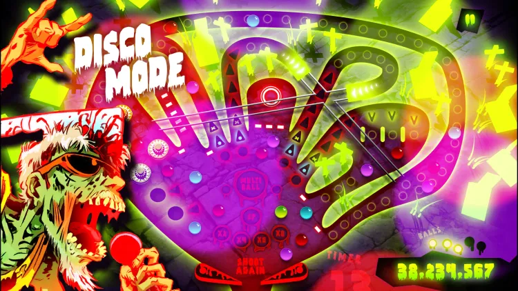 Скриншот Zombie Pinball — 4