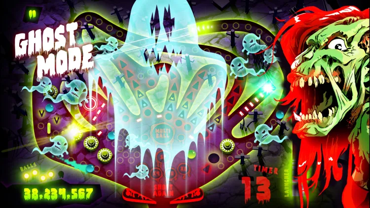 Скриншот Zombie Pinball — 5