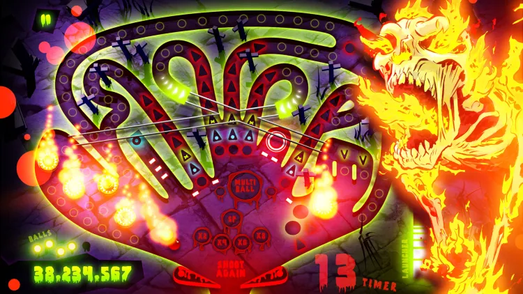 Скриншот Zombie Pinball — 7