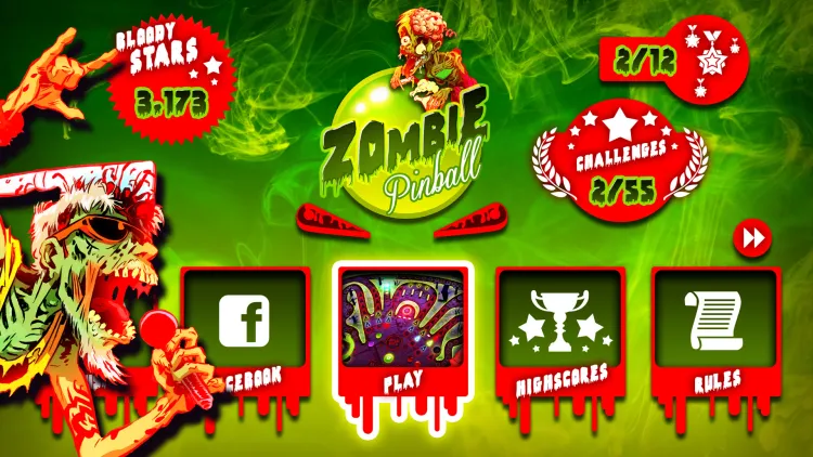 Скриншот Zombie Pinball — 8